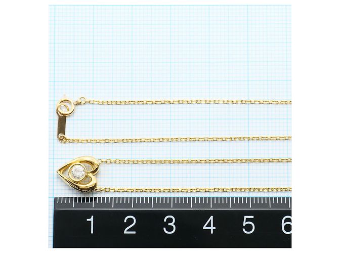 Autre Marque Collar de oro amarillo 18K con diamante Dorado - vista 5