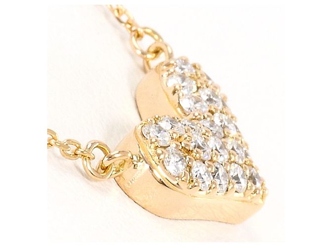 Autre Marque Collana in oro rosa 18K con diamante D'oro - vista 2