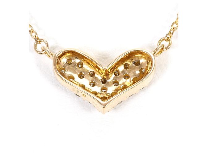Autre Marque Collana in oro rosa 18K con diamante D'oro - vista 3