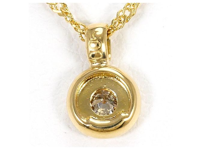Autre Marque Collana in oro giallo 18K con diamante D'oro - vista 3