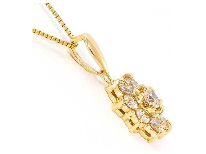 Autre Marque Collar de oro amarillo 18K con diamante Dorado - vista 2