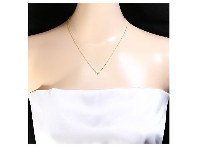 Autre Marque Collana in oro giallo 18K con diamante D'oro - vista 5