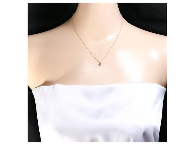 Autre Marque Halskette aus 18K Gelbgold mit Diamant Golden - Ansicht 5