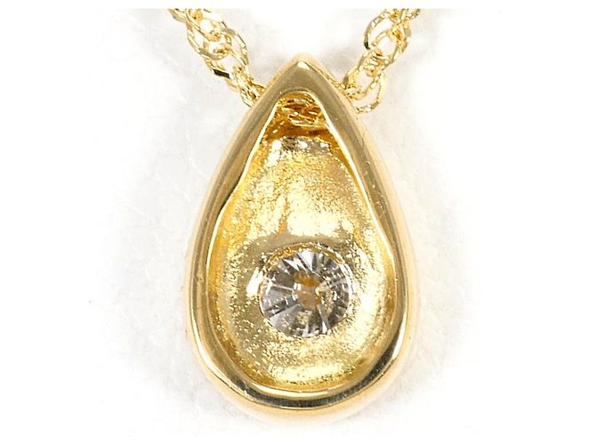 Autre Marque 18K Yellow Gold Necklace with Diamond Golden - view 3