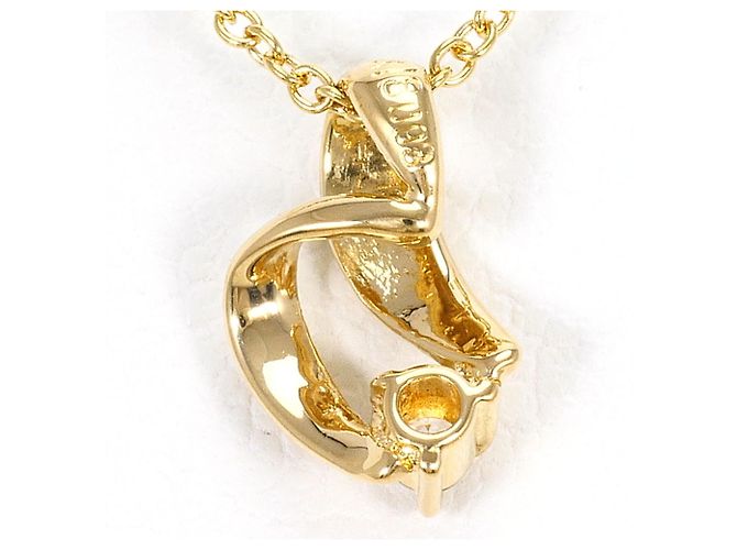 Autre Marque Halskette aus 18K Gelbgold mit Diamant Golden - Ansicht 3