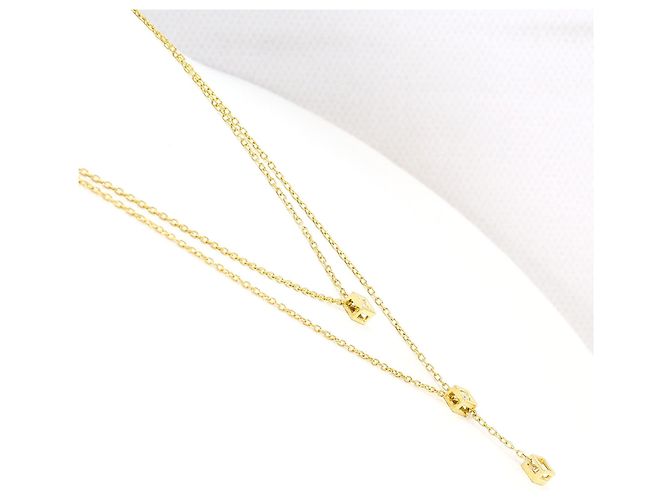 Autre Marque Collana in oro giallo 18K con diamante D'oro - vista 2