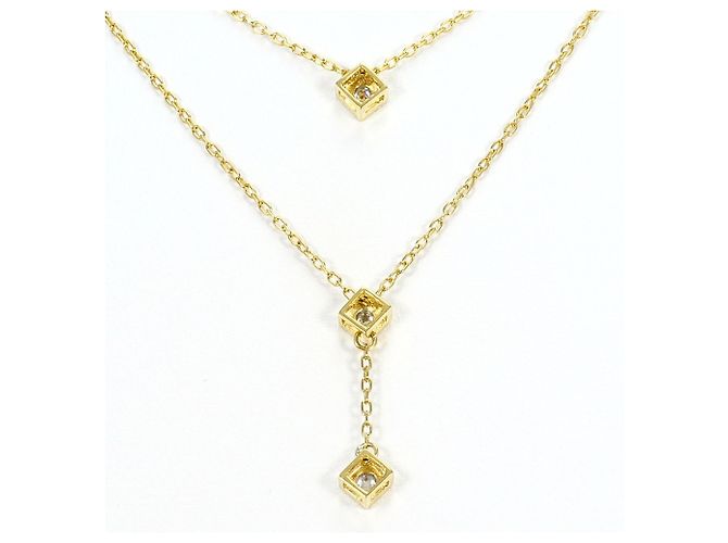 Autre Marque Collana in oro giallo 18K con diamante D'oro - vista 3
