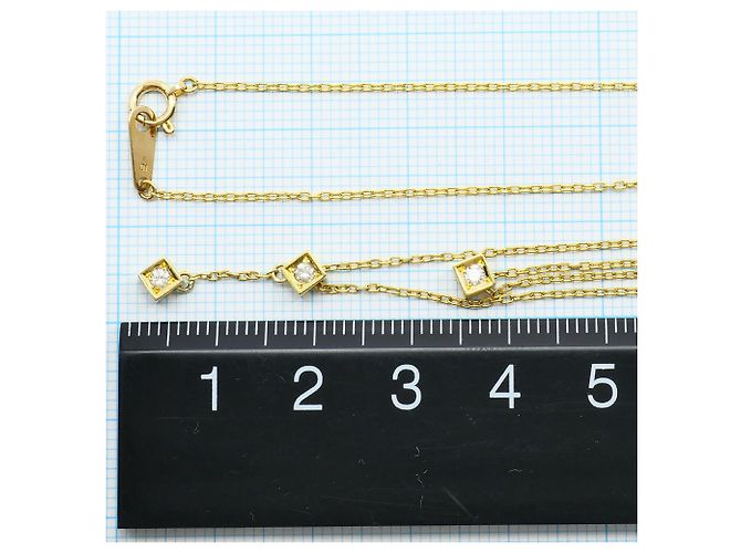 Autre Marque Collana in oro giallo 18K con diamante D'oro - vista 4