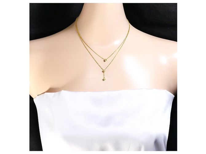 Autre Marque Collana in oro giallo 18K con diamante D'oro - vista 5