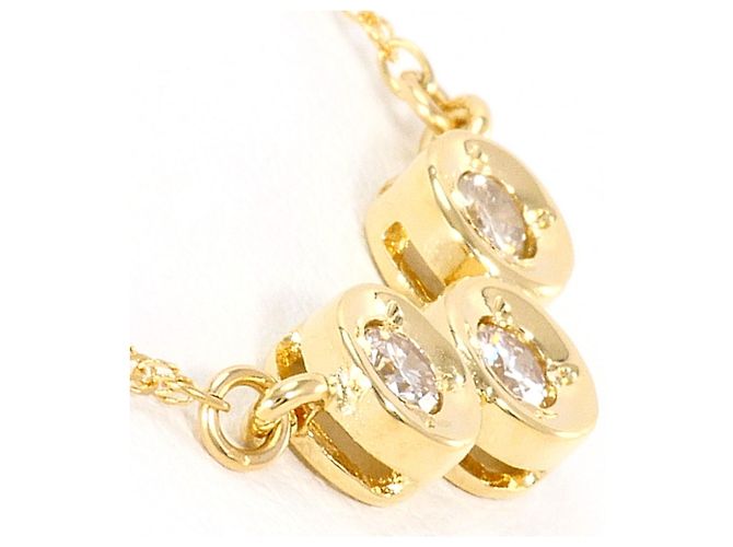 Autre Marque Collar de oro amarillo de 18K y diamantes Dorado - vista 2
