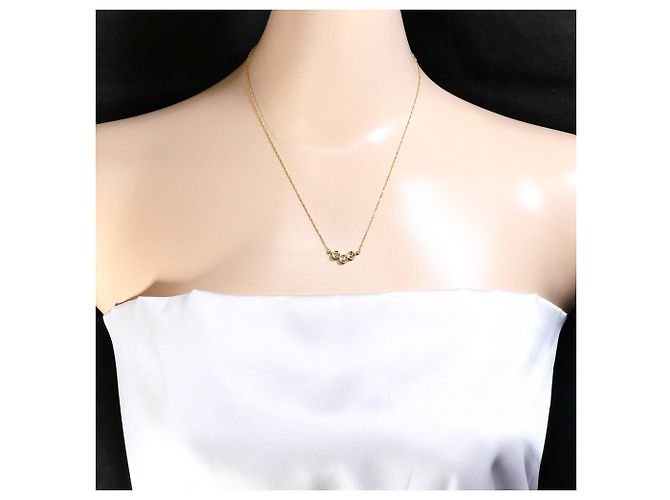 Autre Marque Collar de oro amarillo de 18K y diamantes Dorado - vista 5
