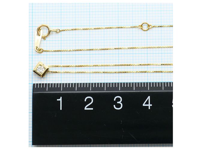 Autre Marque Collar de oro amarillo 18K con diamante Dorado - vista 4