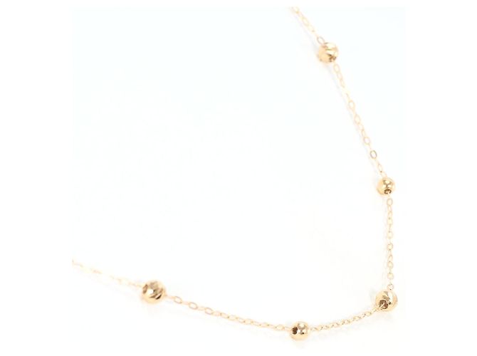 Autre Marque Halskette aus 18K Roségold Golden - Ansicht 2