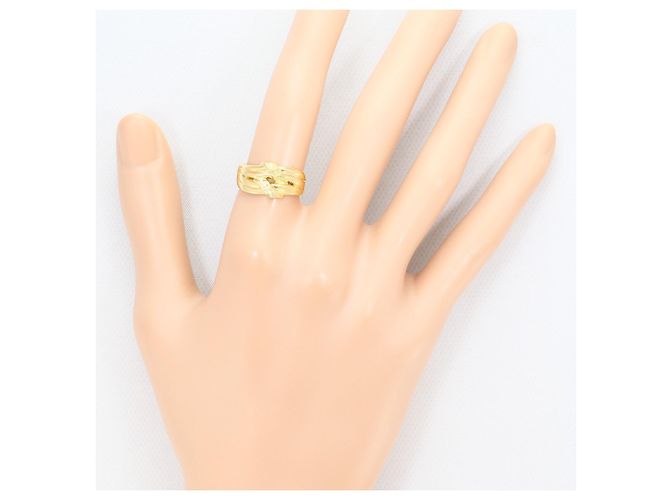 Autre Marque Bandring aus 18K Gelbgold mit Diamant Golden - Ansicht 6