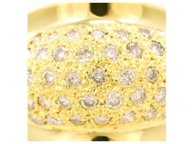Autre Marque Anello fede in oro giallo 18K e diamanti D'oro - vista 2