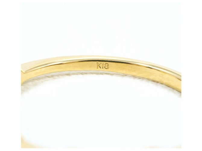 Autre Marque Anello fede in oro giallo 18K con diamante D'oro - vista 4