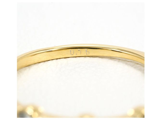 Autre Marque Anello fede in oro giallo 18K con diamante D'oro - vista 5