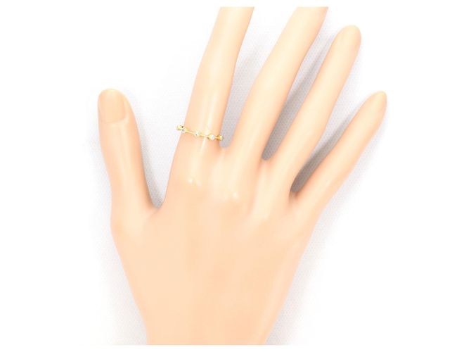 Autre Marque Anello fede in oro giallo 18K con diamante D'oro - vista 6