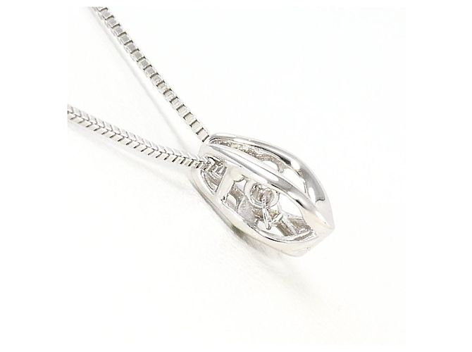 Autre Marque Collana in oro bianco 18K con diamante D'oro - vista 2