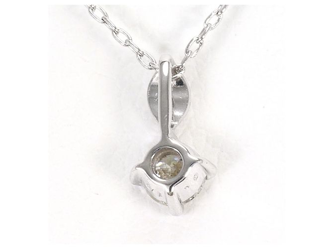 Autre Marque Halskette aus 18K Weißgold mit Diamant Golden - Ansicht 3