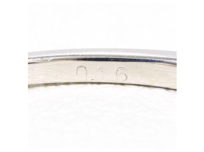 Autre Marque Ehering aus 18K Weißgold mit Diamanten Golden - Ansicht 5