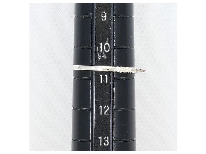 Autre Marque Ehering aus 18K Weißgold mit Diamanten Golden - Ansicht 7