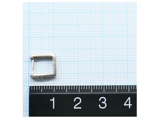 Autre Marque Diamant-Stecker aus 14K Weißgold Golden - Ansicht 3