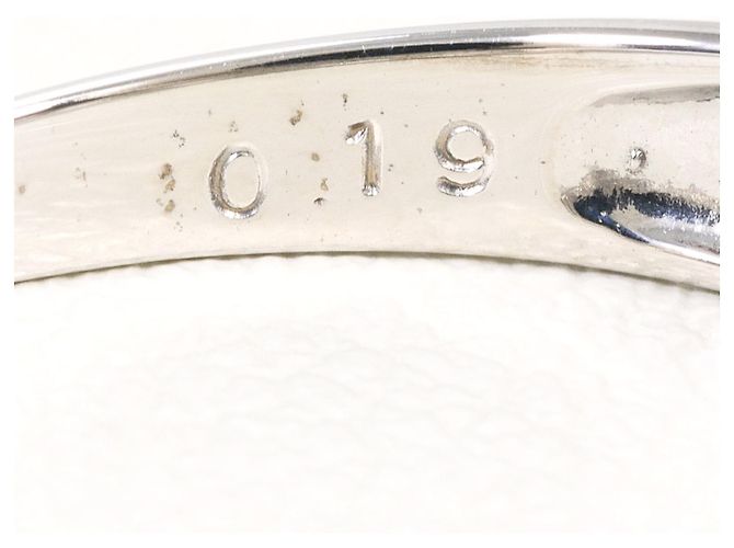 Autre Marque Ehering aus 14K Weißgold mit Diamant Golden - Ansicht 5