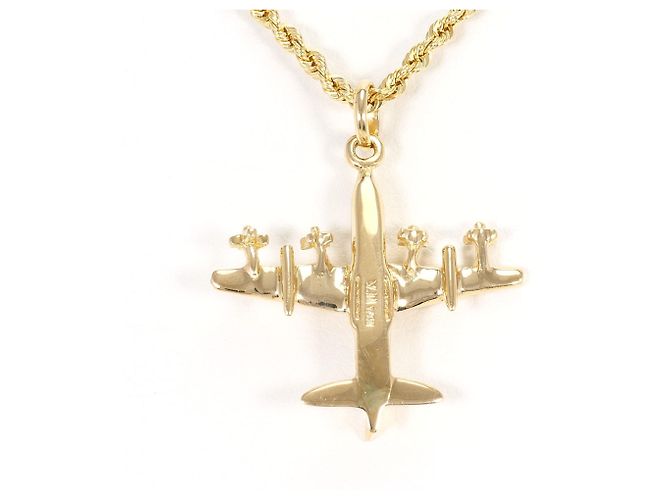 Autre Marque Halskette aus 14K Gelbgold Golden - Ansicht 3