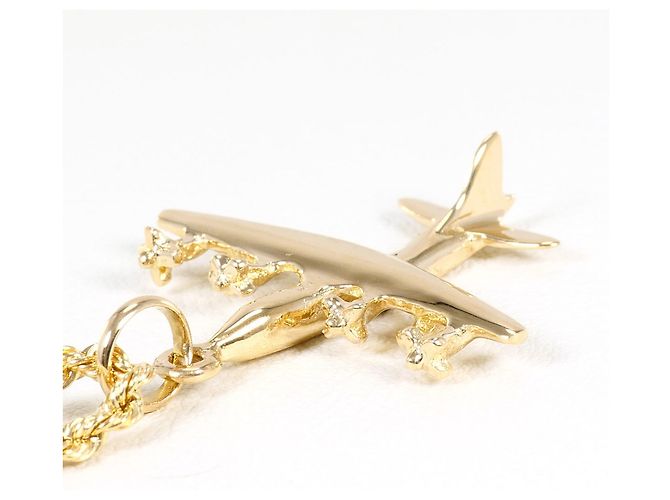 Autre Marque Halskette aus 14K Gelbgold Golden - Ansicht 4