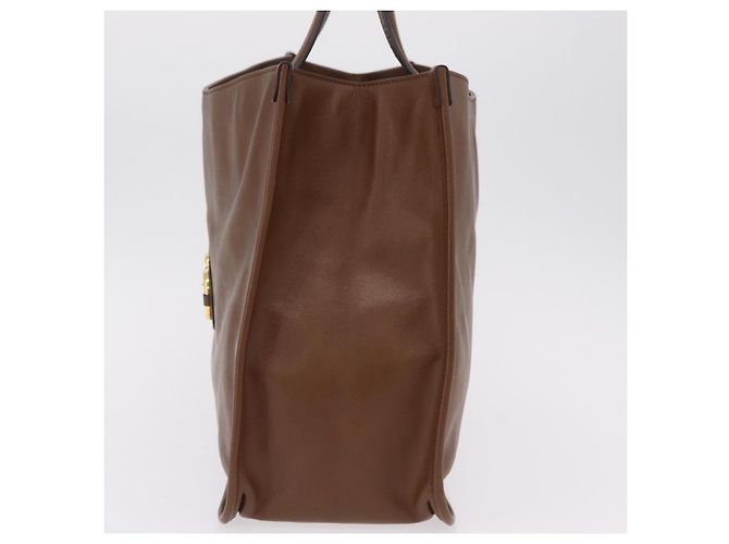 Gucci Horsebit 1955 Leather Medium Marron - vue 3