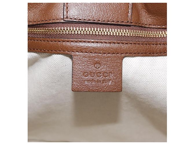 Gucci Horsebit 1955 Leather Medium Marron - vue 5