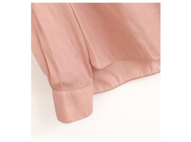 Zadig & Voltaire Blusa de satén Tink - Rosa - vista 3