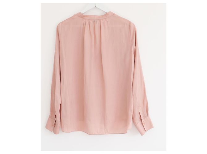 Zadig & Voltaire Blusa de satén Tink - Rosa - vista 4