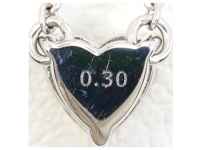 Autre Marque Colar em ouro branco 18K com diamante Dourado - vista 6