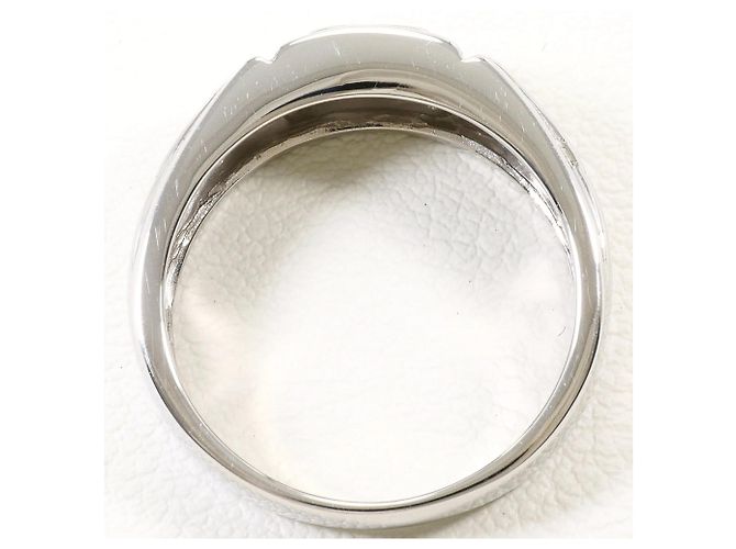Autre Marque Anello fede in platino con diamante - vista 3