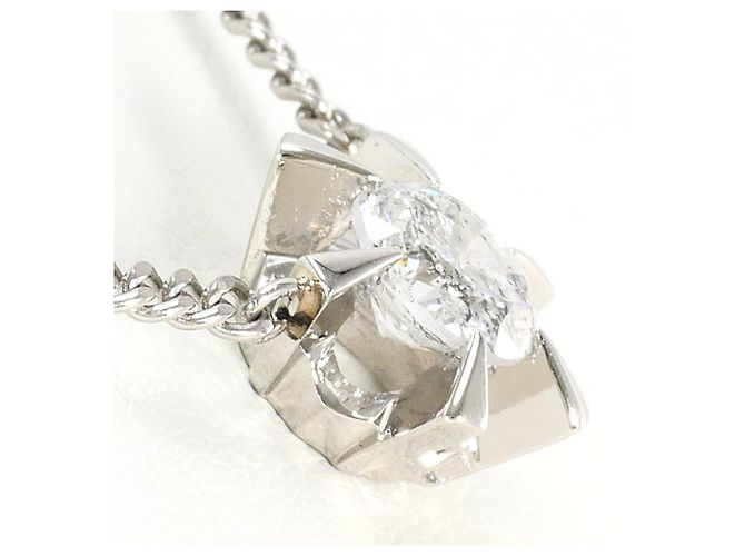 Autre Marque Collana in platino PT850 con diamante - vista 2