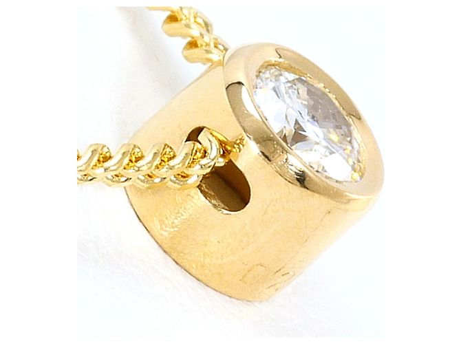 Autre Marque Collana in oro giallo 18K con diamante D'oro - vista 2