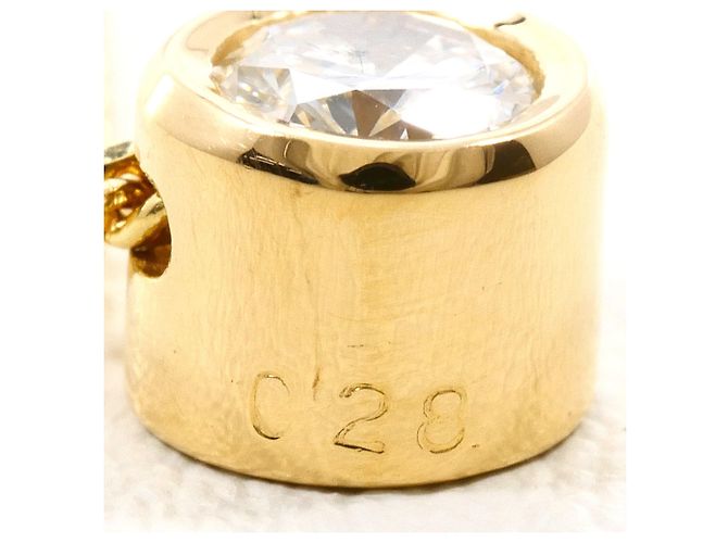 Autre Marque Collana in oro giallo 18K con diamante D'oro - vista 4