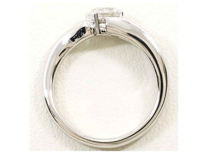 Autre Marque Anello fede in platino PT900 e diamanti - vista 3