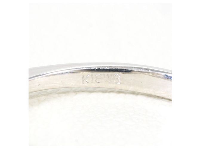 Autre Marque Ehering aus 18K Weißgold mit Diamant Golden - Ansicht 4