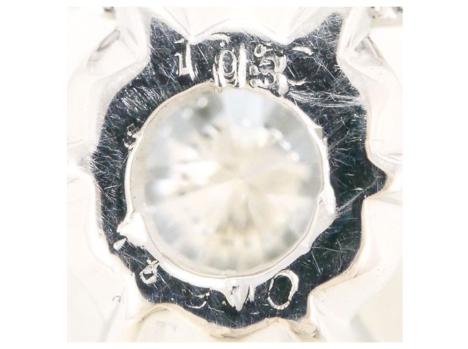 Autre Marque Platin-Halskette PT850 mit Diamant - Ansicht 4