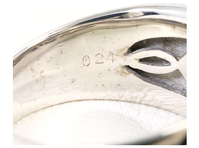 Autre Marque Anello fede in oro bianco 18K e diamanti D'oro - vista 6