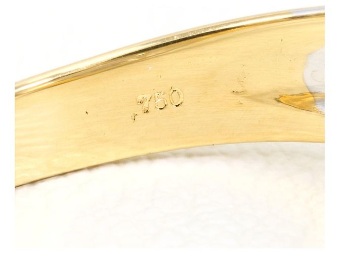 Autre Marque Anello fede in oro 18K con diamante D'oro - vista 5