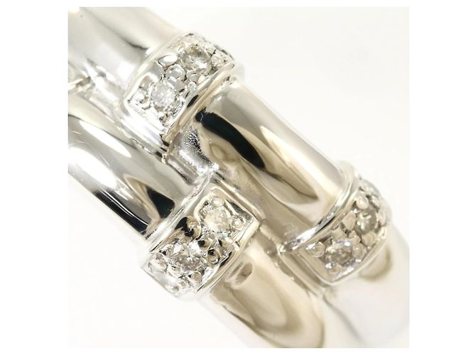 Autre Marque Anello fede in platino PT1000 con diamante - vista 2
