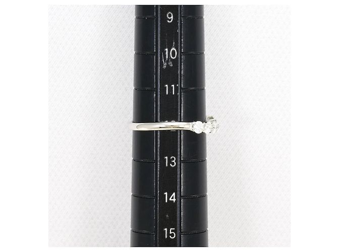 Autre Marque Anello fede in platino PT950 con diamante - vista 7