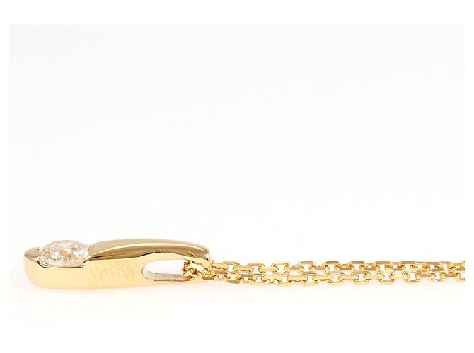 Autre Marque Collier en or rose 18K et diamants Doré - vue 2