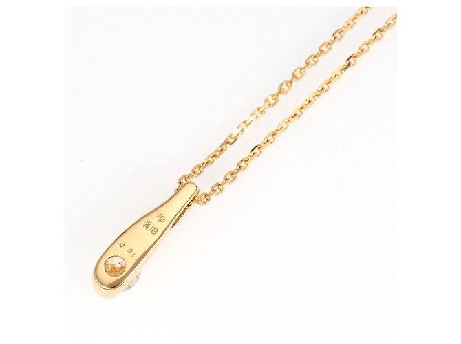 Autre Marque Collier en or rose 18K et diamants Doré - vue 3