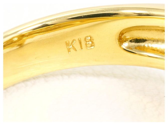 Autre Marque Bandring aus 18K Gelbgold mit Diamant Golden - Ansicht 6
