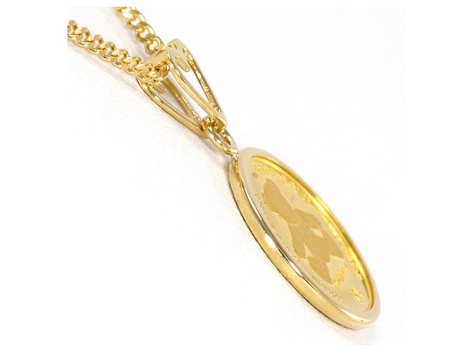 Autre Marque Halskette aus 24K Gelbgold Golden - Ansicht 2